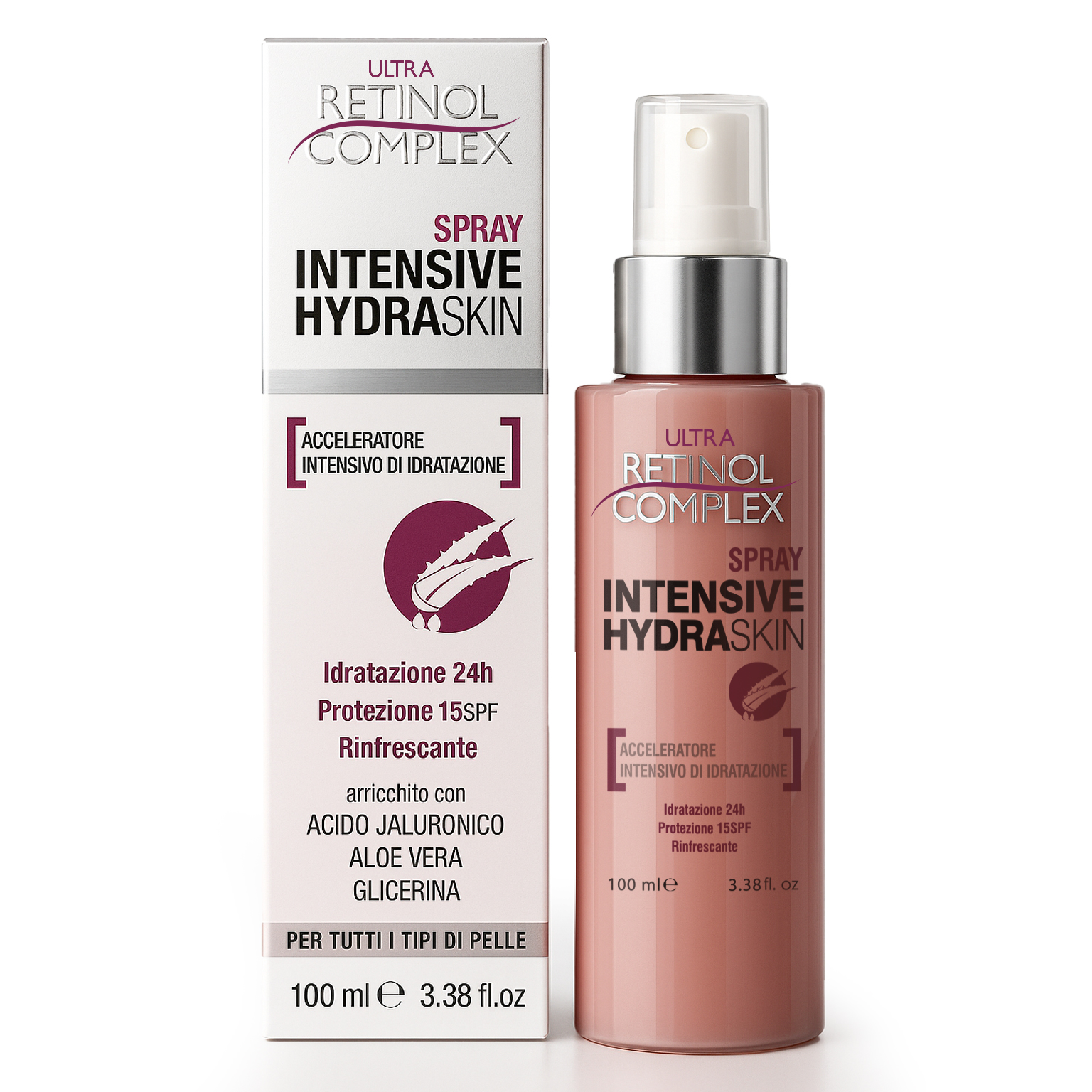 Spray Intensive Hydraskin 100 ml Retinol Complex
