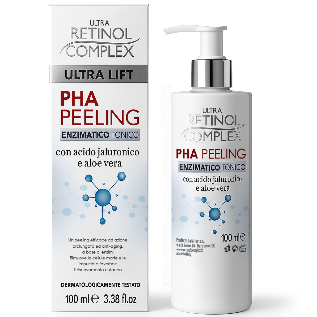 PHA peeling enzimatico tonico 100 ml Retinol Complex