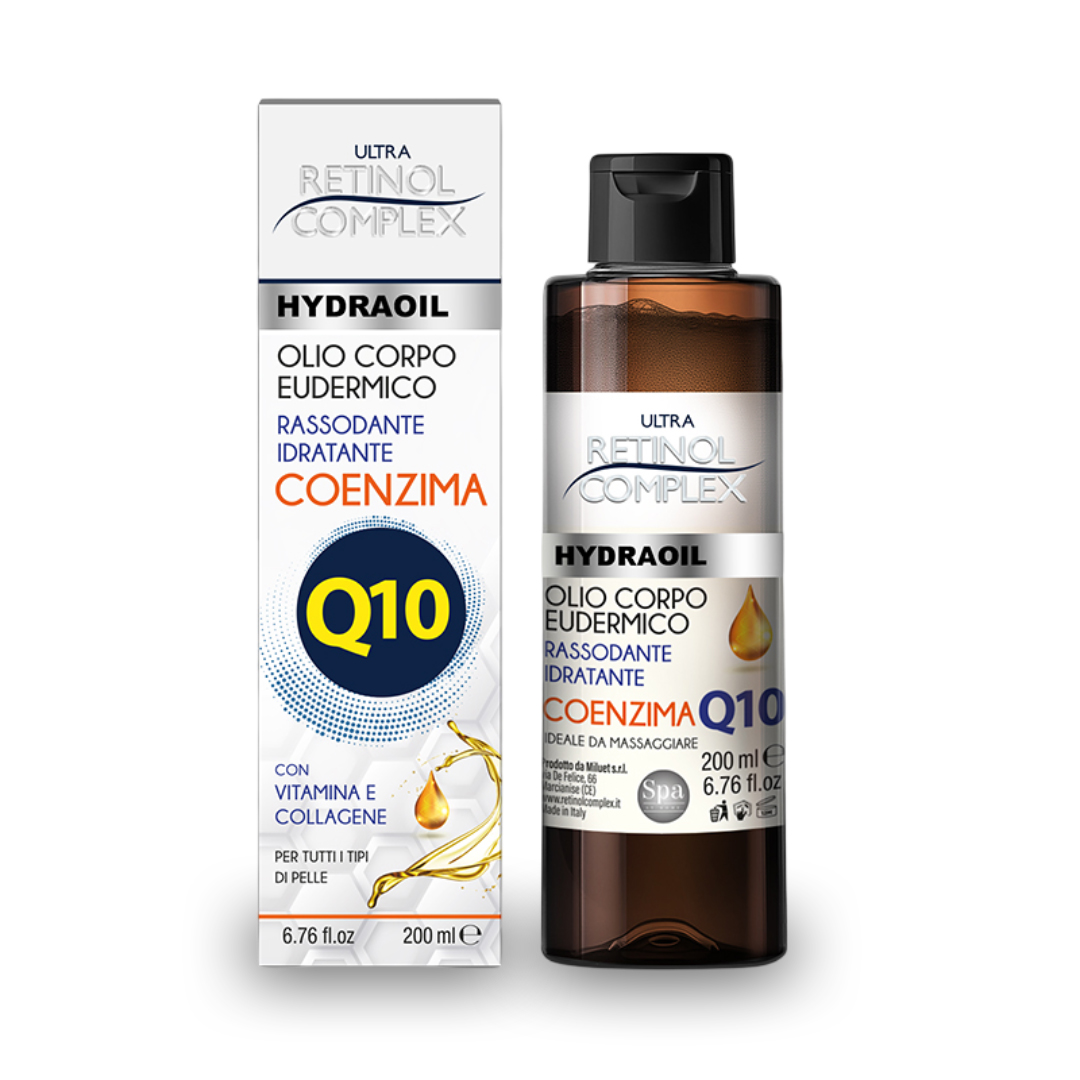 Olio eudermico corpo con Coenzima Q10 200 ml Retinol Complex