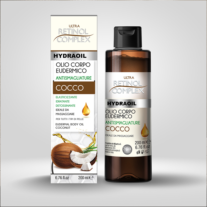 OLIO EUDERMICO CORPO AL COCCO 200ml