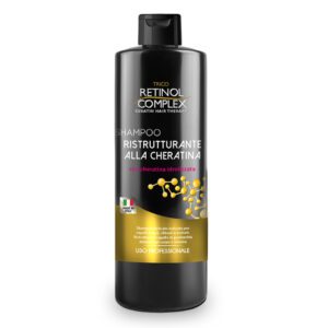 Shampoo ristrutturante alla cheratina 800 ml Retinol Complex