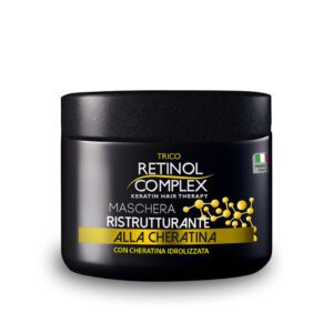 Maschera ristrutturante alla cheratina 500 ml Retinol Complex