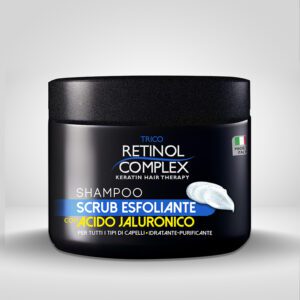 SHAMPOO SCRUB ESFOLIANTE CON ACIDO JALURONICO 400ml