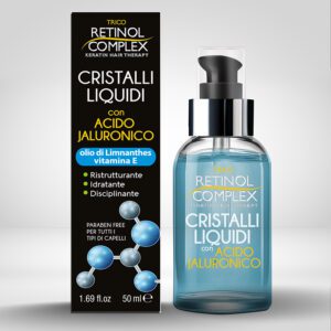 CRISTALLI LIQUIDI CON ACIDO JALURONICO e VITAMINA E 50ml
