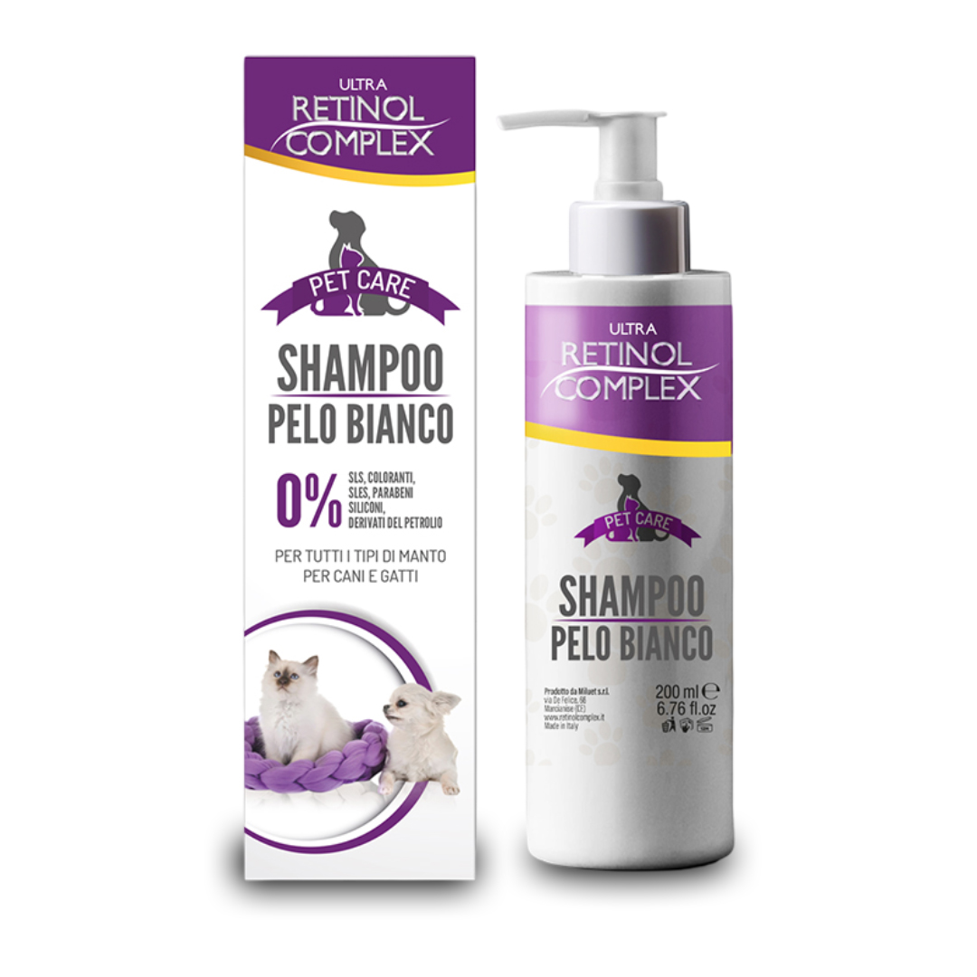 Shampoo pelo bianco 200 ml Retinol Complex