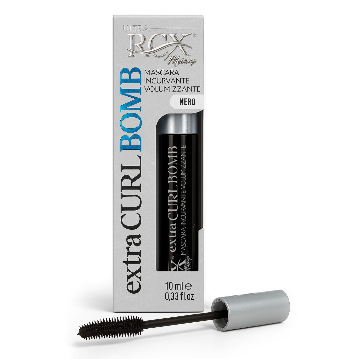 Mascara incurvante nero Extra Curl Bomb 10ml di Retinol Complex